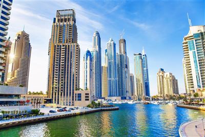 Dubai mit Marina